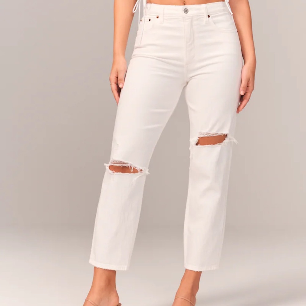 Abercrombie Curve Love Mom Jeans